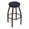 Holland Bar Stool Co 30" Swivel Bar Stool, Bronze Finish, Graph Anchor Seat 80230BZ014 - alternate 1